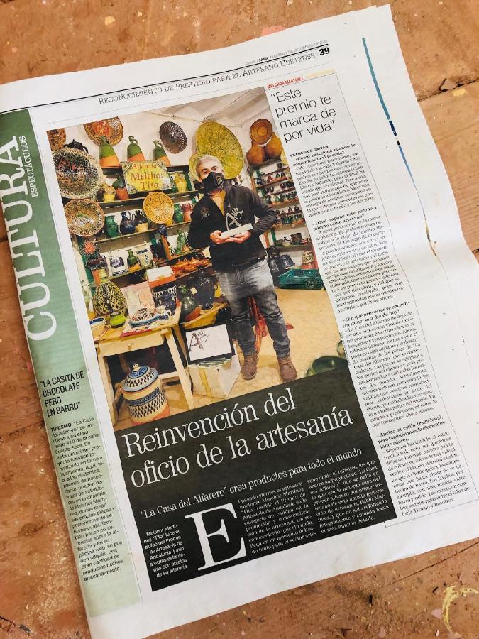 La Casa Del Alfarero - Mejor Sostenible De Europa * Ubeda (Andalucia)
